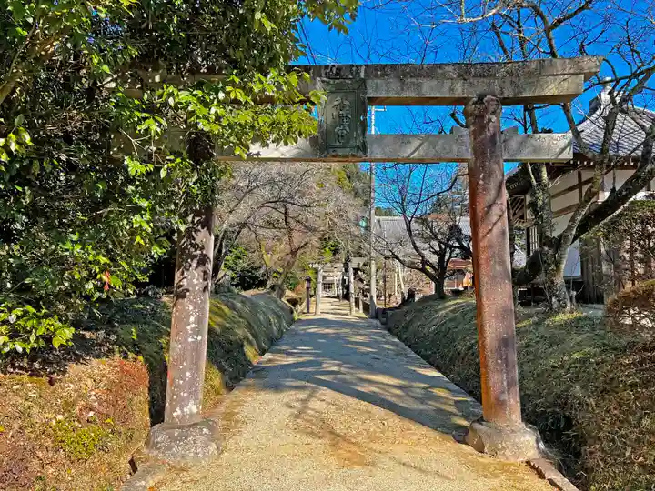 比々岐神社の鳥居
