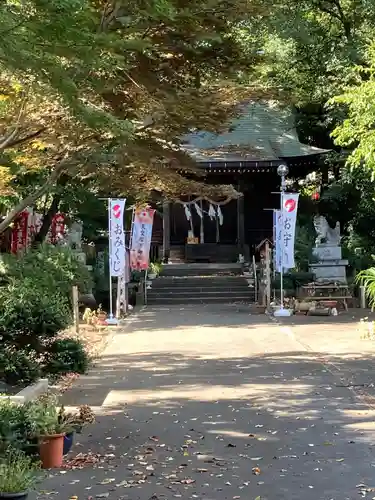 馬場氷川神社の本殿