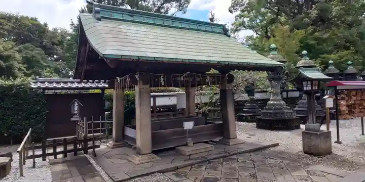 上野東照宮の手水舎