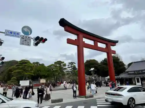 鶴岡八幡宮の鳥居