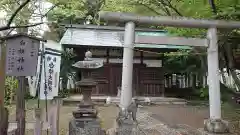 白旗神社(西御門)の本殿