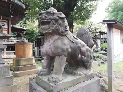 西向天神社の狛犬