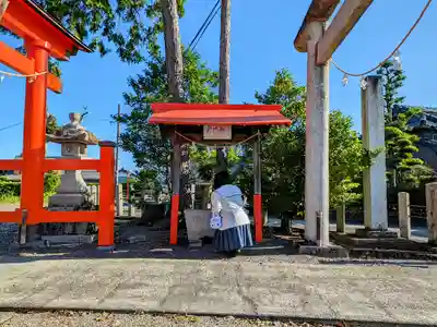 深見神社の手水舎