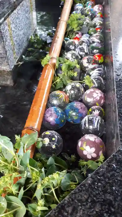 新琴似神社の手水舎