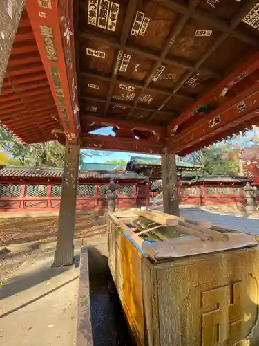 根津神社の手水舎