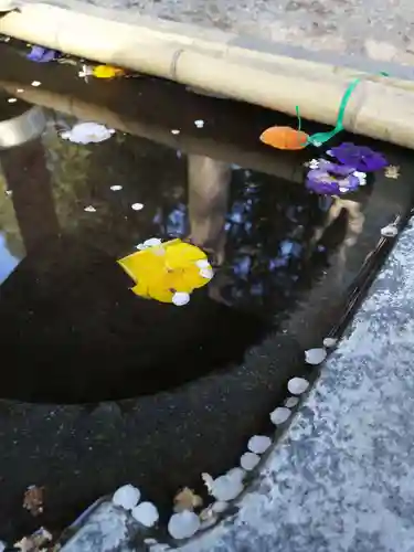 千代ケ岡八幡宮の手水舎