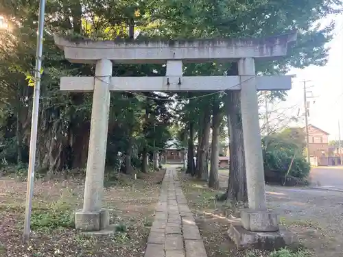 久伊豆神社の鳥居