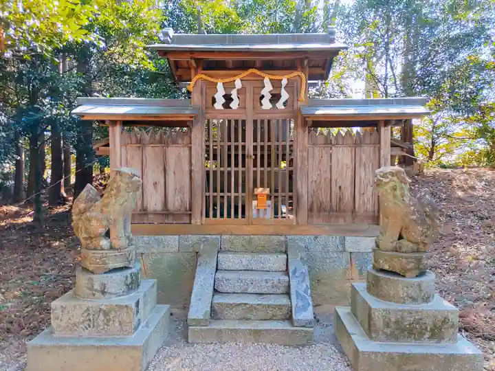 於美阿志神社(檜隈寺跡)の末社・摂社