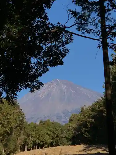 山宮浅間神社の景色