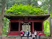 戸隠神社九頭龍社の山門・神門
