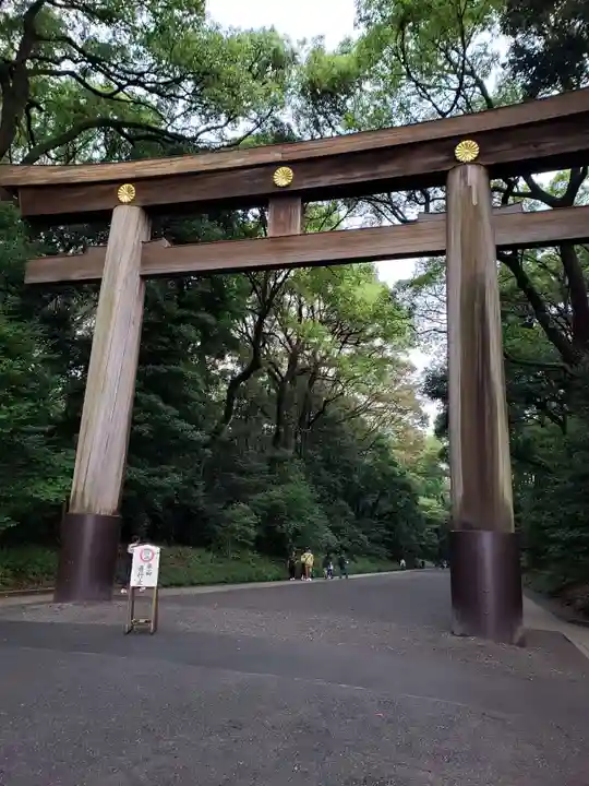 明治神宮の鳥居