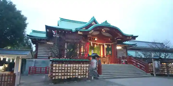 亀戸天神社の本殿・本堂