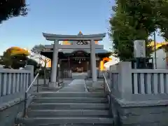 鵜ノ木八幡神社の鳥居