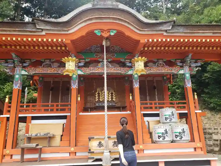 檜尾神社の本殿・本堂