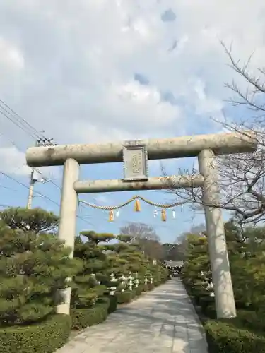 田村神社の鳥居