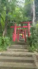 栗川稲荷神社の鳥居