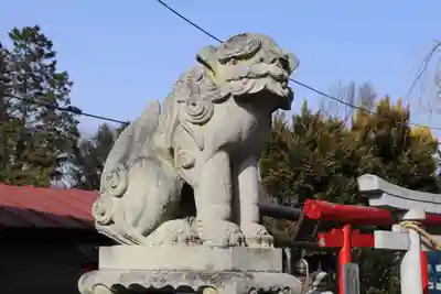 大鏑神社の狛犬