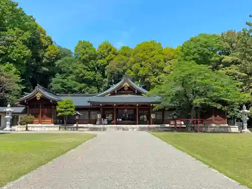 群馬県護国神社の本殿