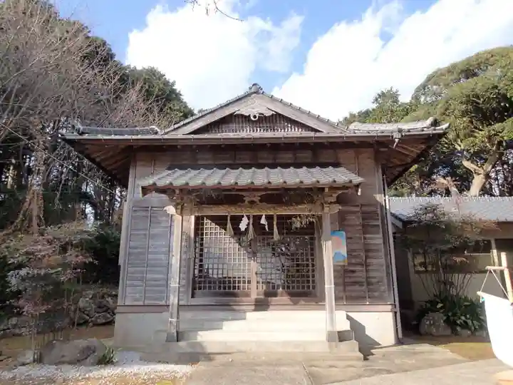 中津神社の本殿・本堂