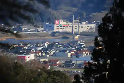 峯寺の景色