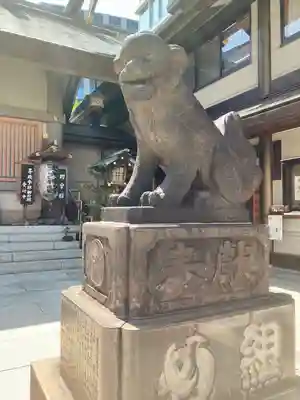 芝大神宮の狛犬