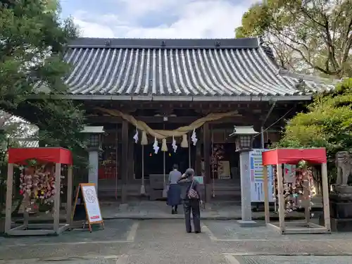 柳川総鎮守 日吉神社の本殿