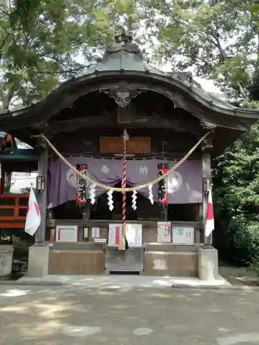 水海道鎮守 八幡神社の本殿・本堂