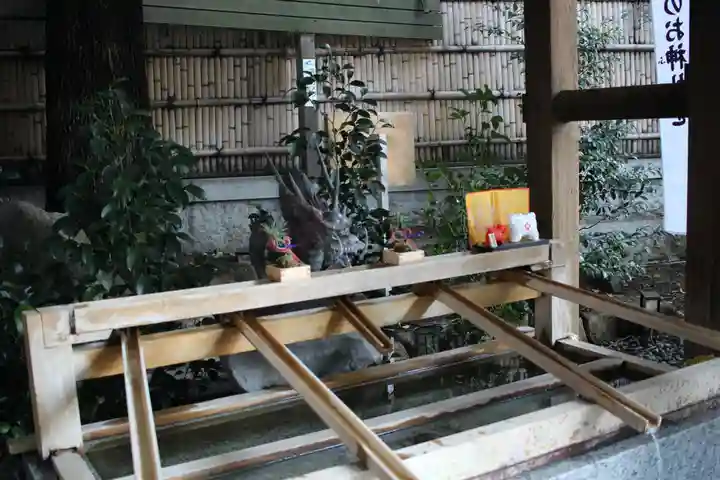 東京大神宮の手水舎