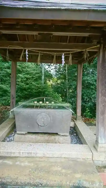 日吉神社の手水舎