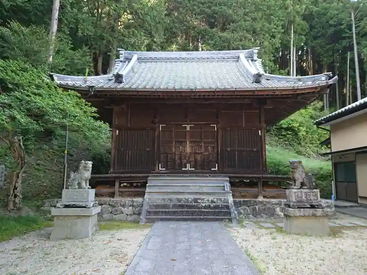 神明社の本殿・本堂