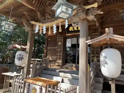 白旗神社の本殿・本堂