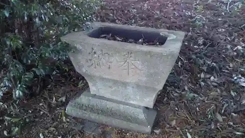 鹿島神社の手水舎