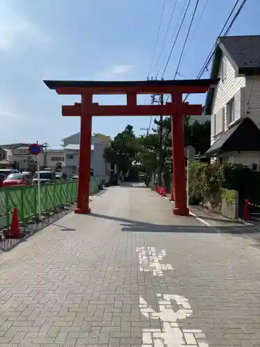 森戸大明神（森戸神社）の鳥居