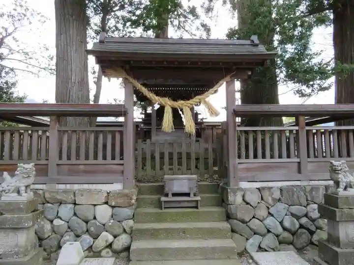 飛騨一宮水無神社の末社・摂社
