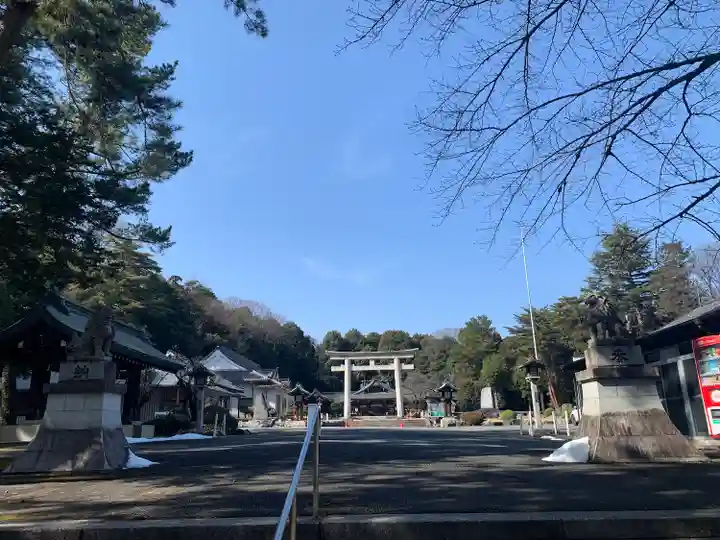 群馬県護国神社の鳥居
