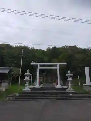 夕張神社の鳥居