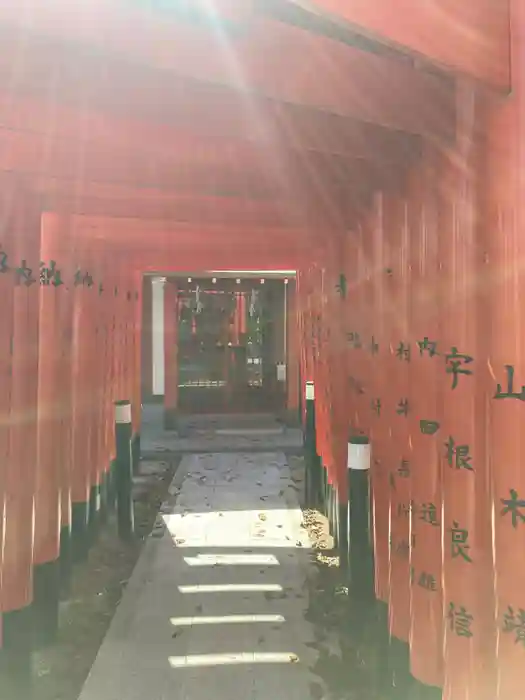 旭山神社の鳥居