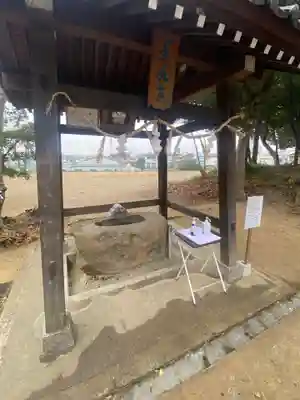 淡路神社の手水舎