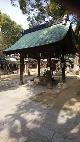 那古野神社の手水舎
