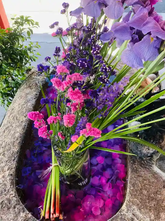 別小江神社の手水舎