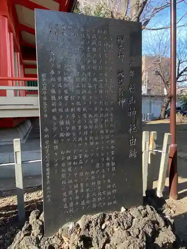 戸部杉山神社の歴史