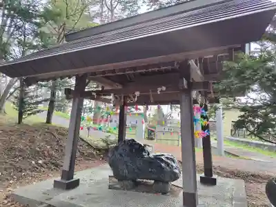 東神楽神社の手水舎
