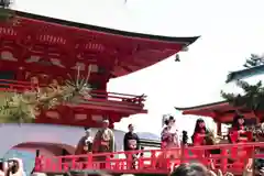 赤間神宮のお祭り