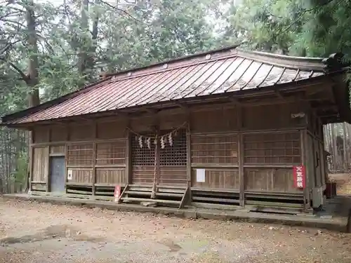 山宮神社の本殿・本堂