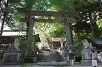 諏訪大社上社前宮の鳥居