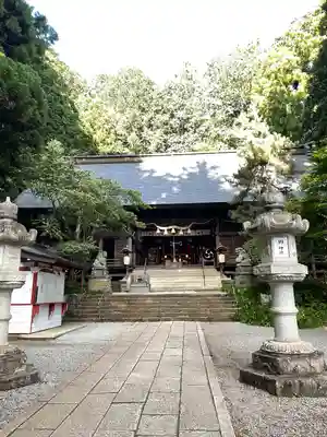 河口浅間神社の本殿・本堂