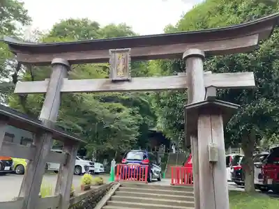 高尾山麓氷川神社の鳥居