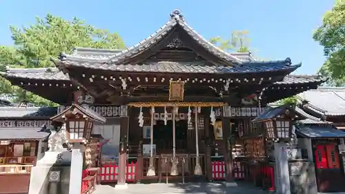 高知八幡宮の本殿