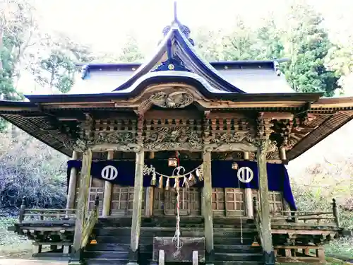 興田神社の本殿