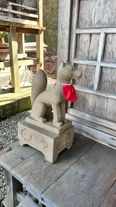 船魂神社の狛犬